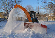 снегоуборочная машина в СПб
