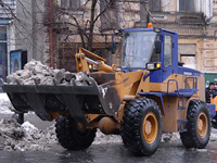 техника для уборки снега в Петербурге