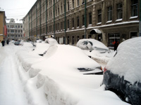 уборка снега в Санкт-Петербурге