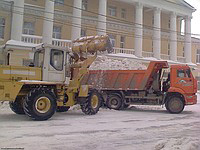вывоз снега СПб